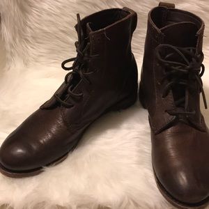 Vintage Shoe Company Dark Brown Boots